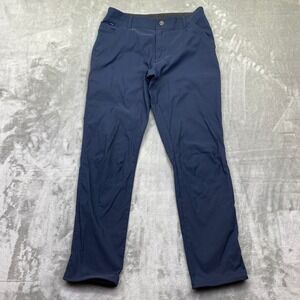 Kuhl Renegade Afire Mens Sz 31 Fits 30" Navy Blue Outdoor Hiking Cargo Pants